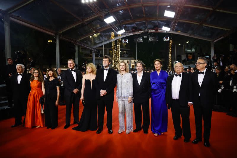76º Festival de Cannes - Proyección de la película "Il sol dell'avvenire" en competición - Llegada a la alfombra roja