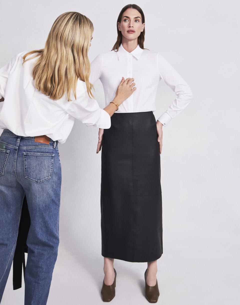 Lafayette 138 has also created a photography and video series shot by Sophie Elgort which showcases the six different Lafayette 148 white shirt designs.