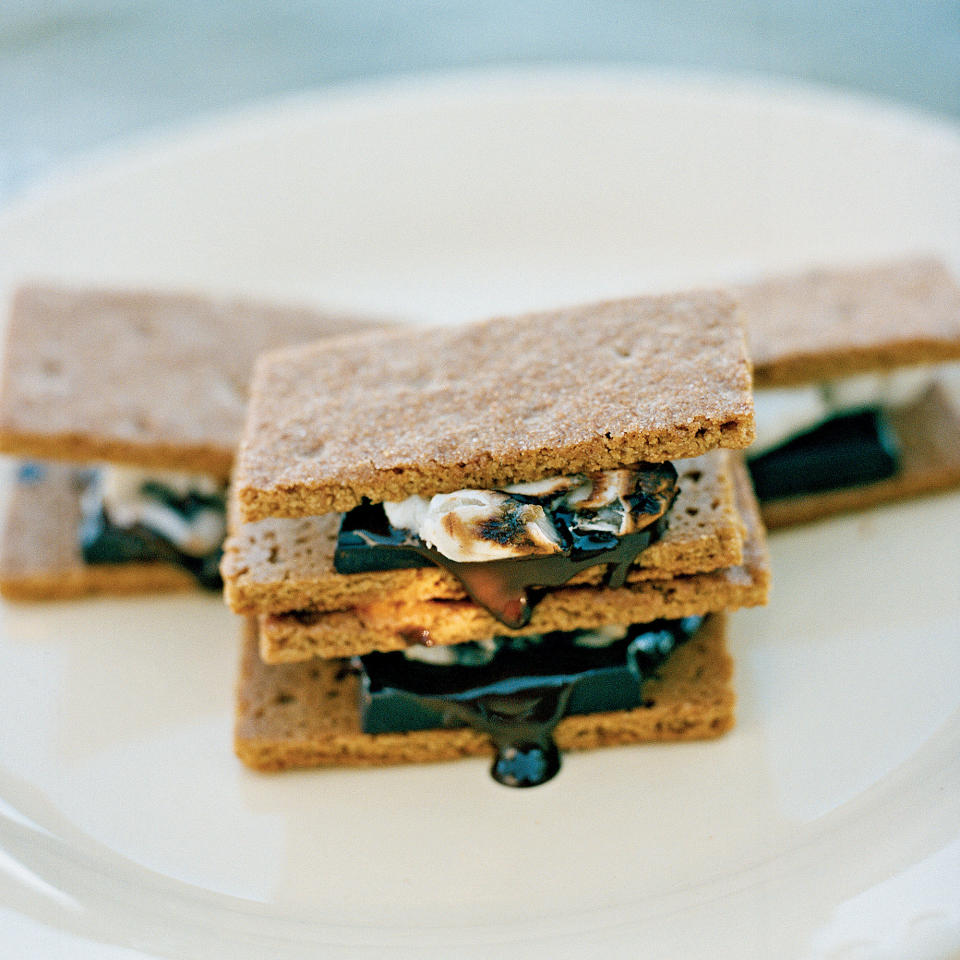 Grilled Banana S’mores