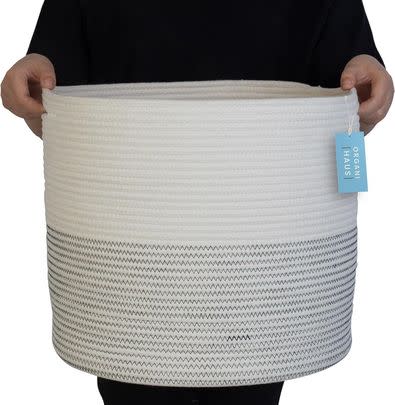 An extra-large rope basket (36% off)