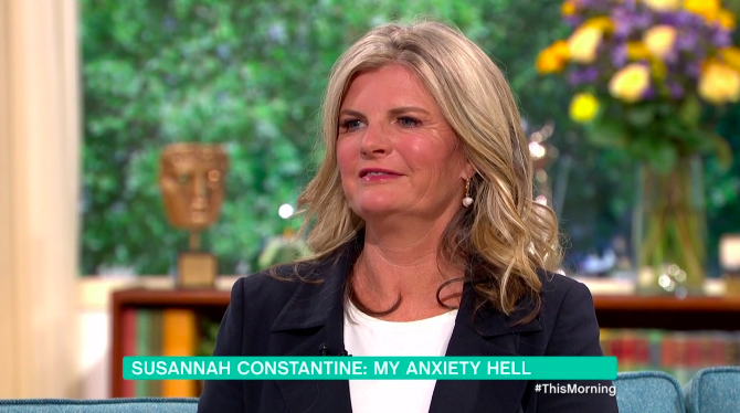 Susannah Constantine has opened up about living with anxiety in secret (Credit: ITV)