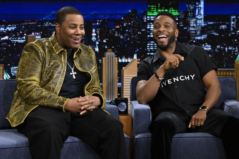 kenan thompson and actor kel mitchell