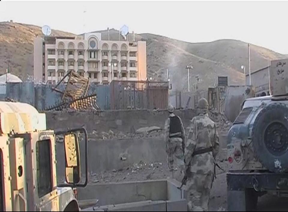 Afghan Taliban attack US Consulate