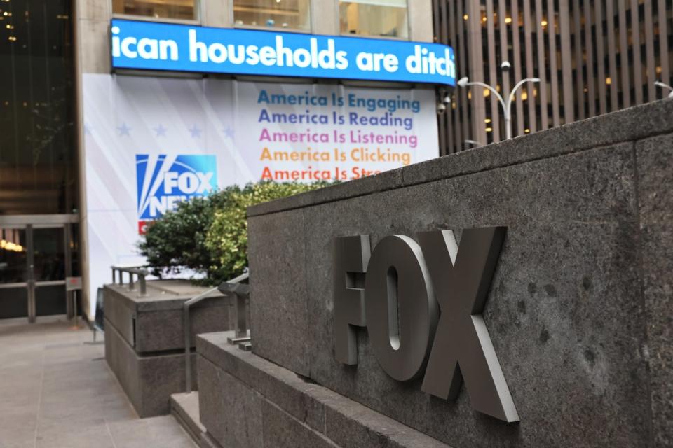 Fox News is facing several other legal battles after its case with Dominion (Getty Images)