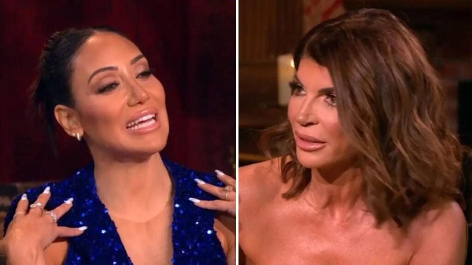 Melissa Gorga and Teresa Giudice go head-to-head on “The Real Housewives of New Jersey” Season 13 reunion