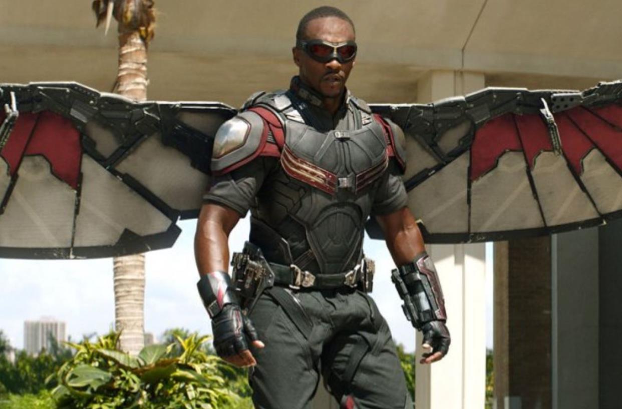 Anthony Mackie as Falcon in The Winter Soldier (credit: Marvel)