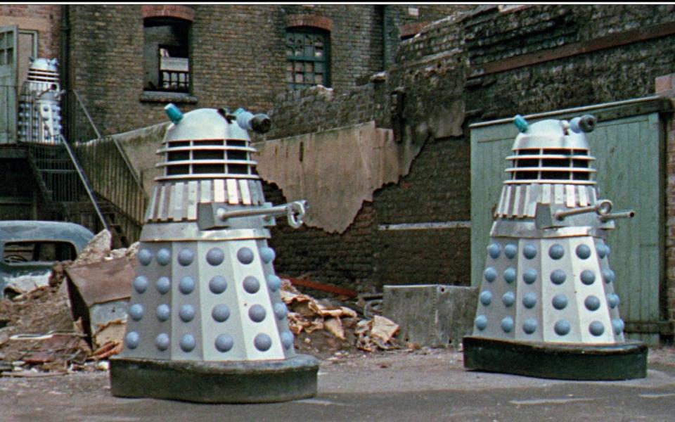 A scene from Daleks Invasion Earth 2150AD (1966) - Alamy