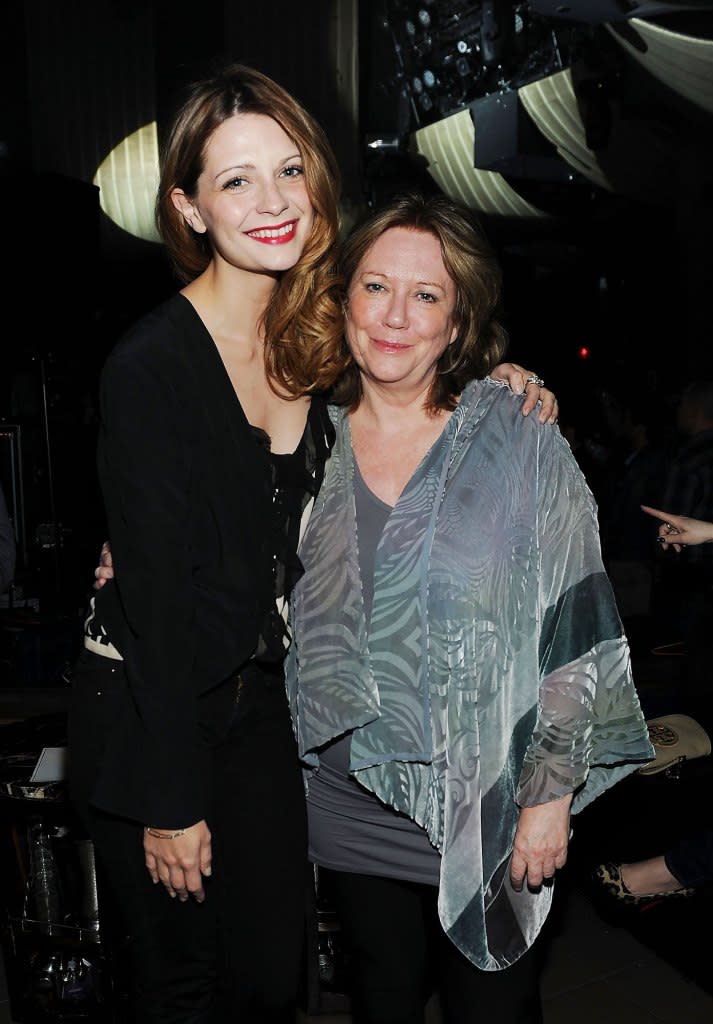 Mischa Barton and Mother Nuala Barton