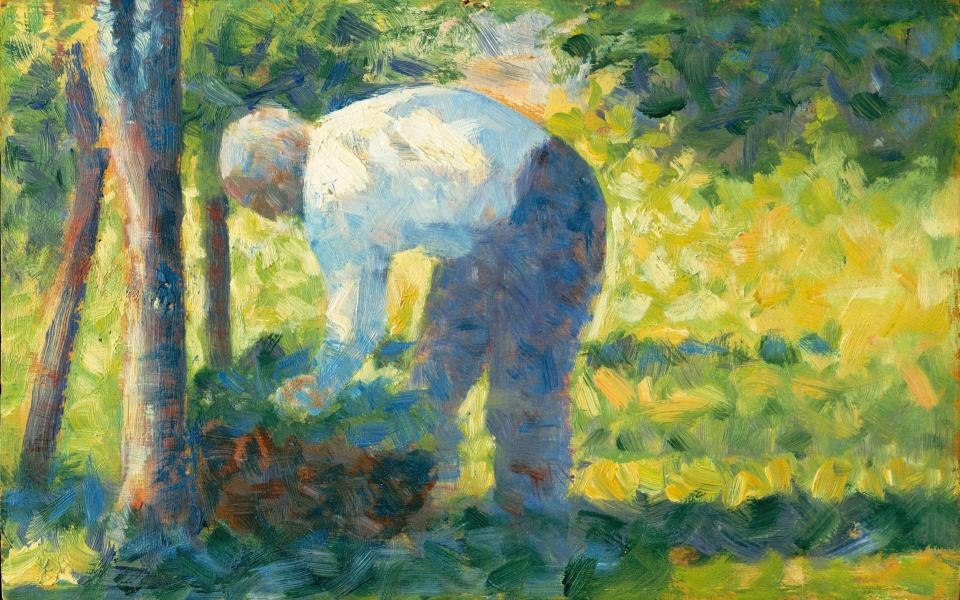 The Gardener (1892-3) by the French post-impressionist painter Georges Seurat