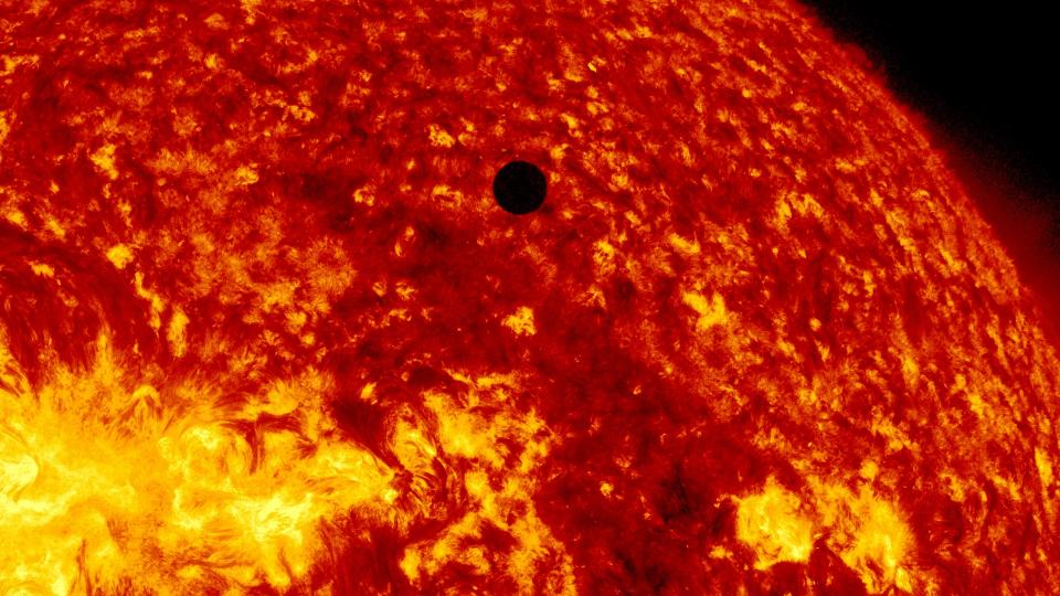 Venus Transit Across The Sun