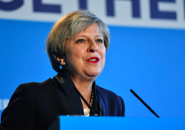 Theresa May has been warned about the impact of school cuts (Picture: Rex)