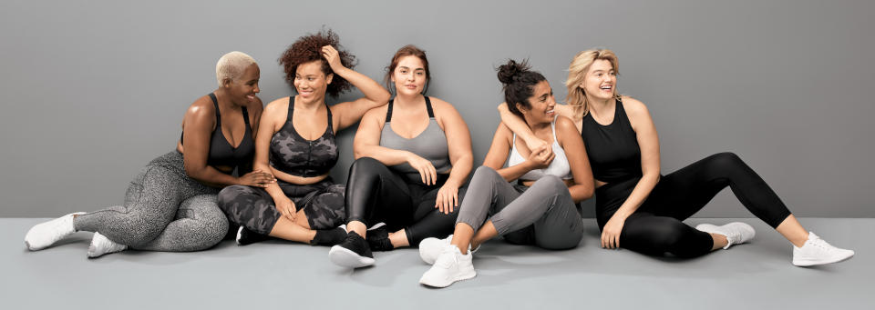 Meet Target's new sustainable and size-inclusive workout clothing collection. (Photo: Target)