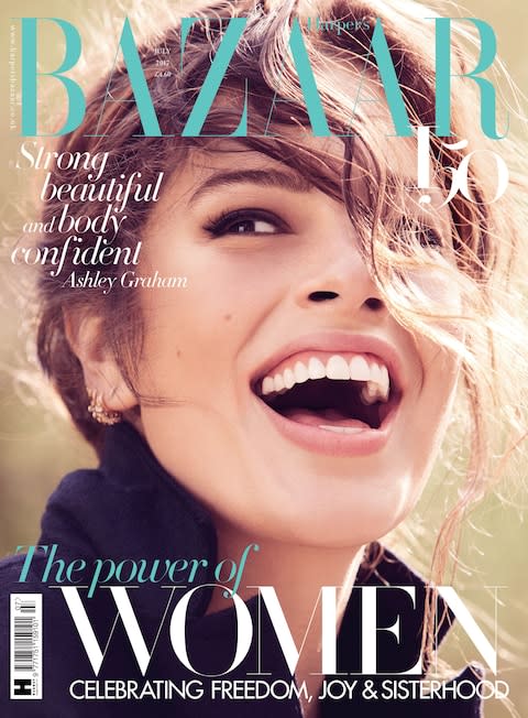 Ashley Graham by Alexi Lubomirski for Harper's Bazaar