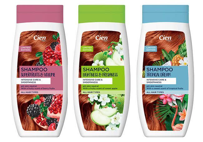 Les shampooings parfumés Cien Lidl.