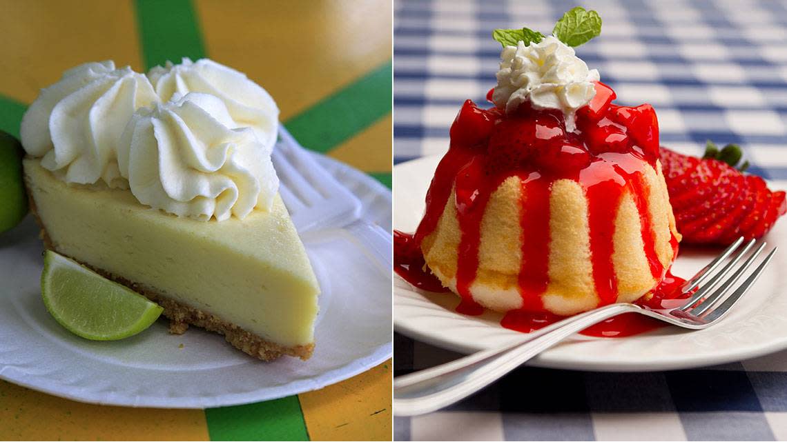 Key Lime Pie vs. Strawberry Shortcake. Which one would you pick?