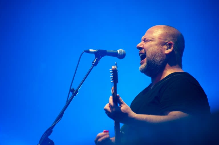 "Three dudes and a girl -- that has always been our presentation emotionally and we've got back to that now," Black Francis told AFP