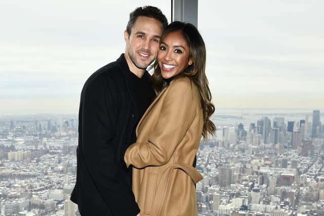 Dimitrios Kambouris/Getty Tayshia Adams And Zac Clark