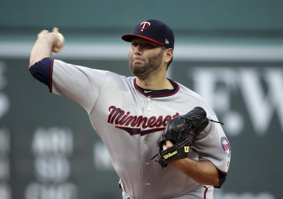 Lance Lynn will attempt to solidify the Yankees’ rotation. (AP Photo)