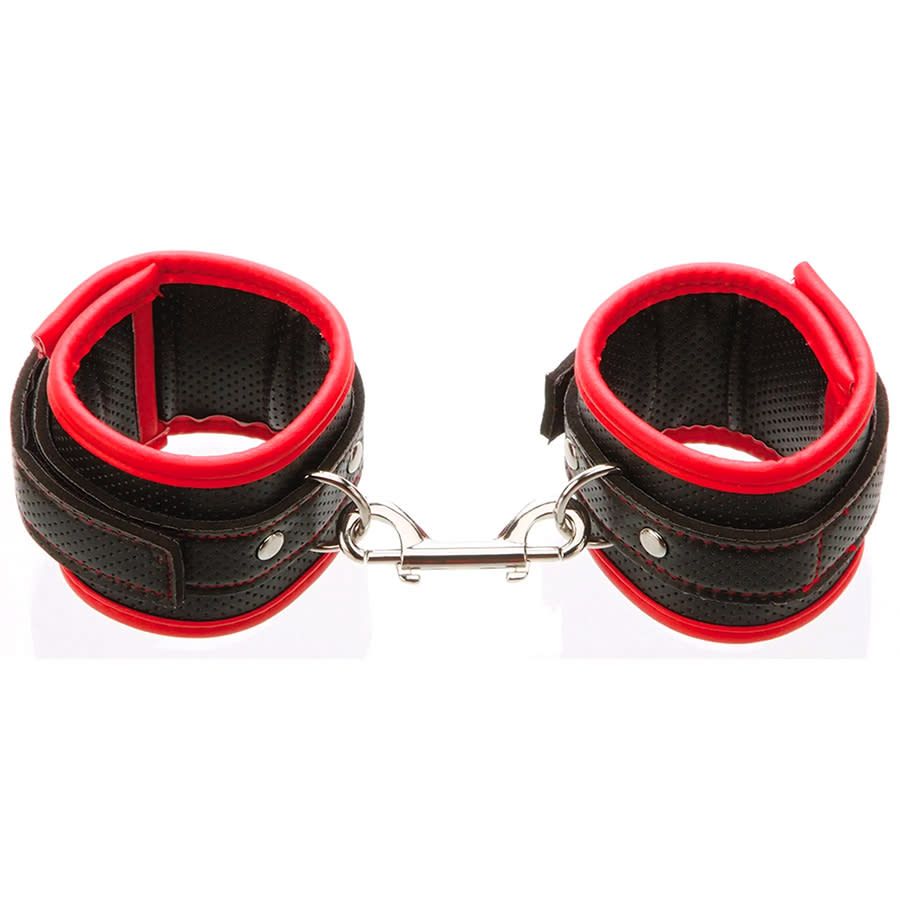 Faux Leather Bondage Handcuffs