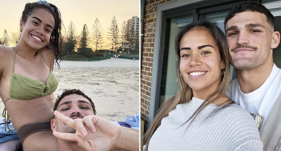 Mary Fowler and Nathan Cleary.