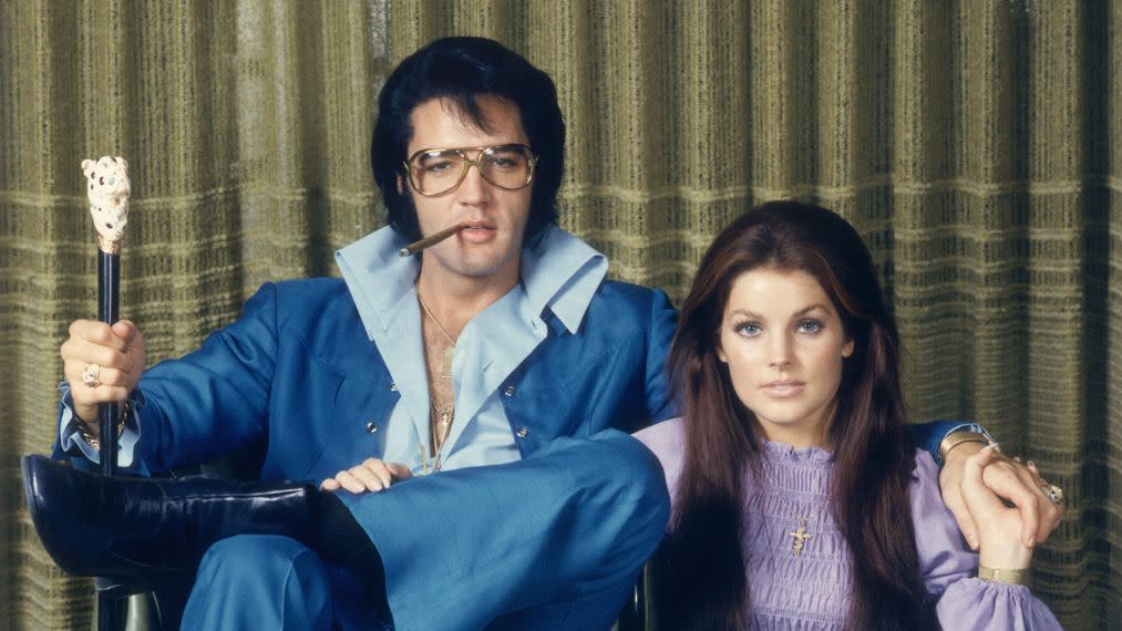 elvis and priscilla presley