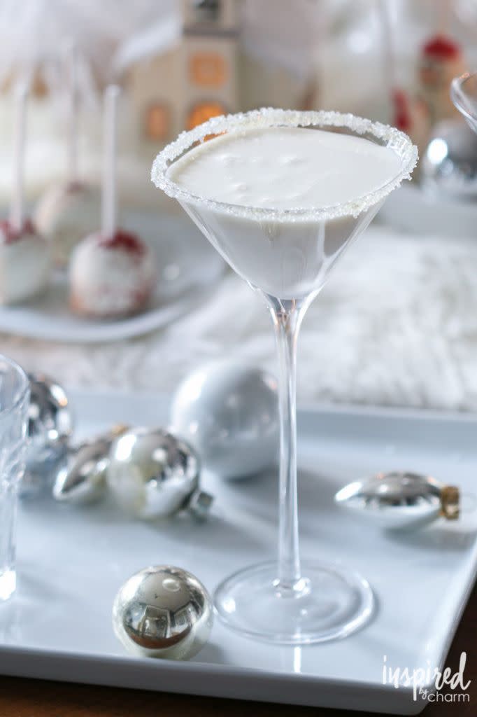 White Christmas Martini