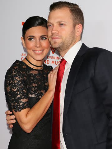 <p>JB Lacroix/WireImage</p> Jamie-Lynn Sigler and Cutter Dykstra in 2016.