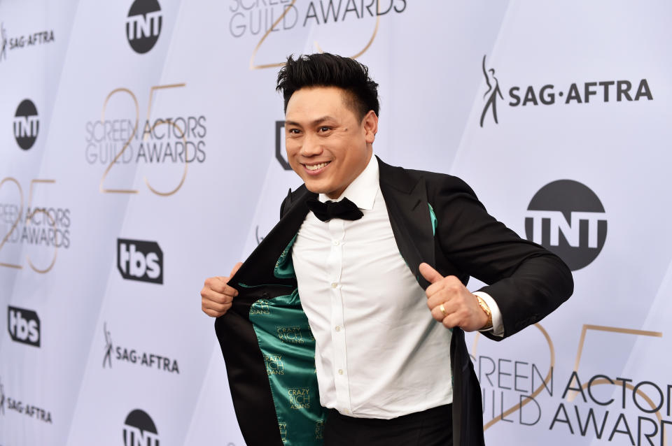 LOS ANGELES, CA - JANUARY 27:  Jon M. Chu attends the 25th Annual Screen Actors Guild Awards at The Shrine Auditorium on January 27, 2019 in Los Angeles, California.  (Photo by John Shearer/Getty Images for People Magazine)