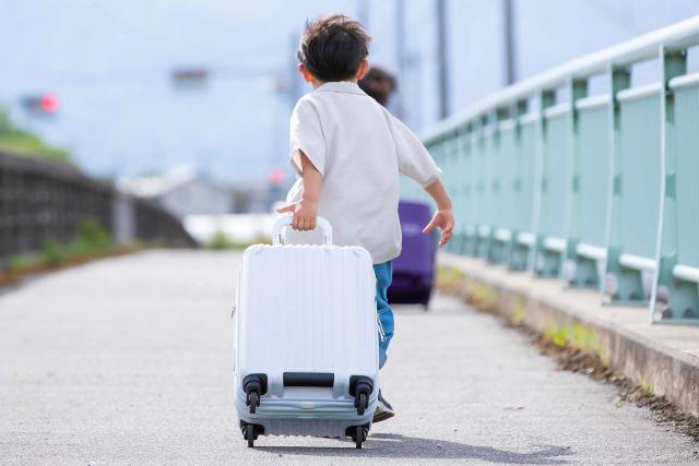 Boy Leaves Home with Suitcase, and His Little Sister, After Mom Says He  Can't Have Candy for Breakfast: Watch