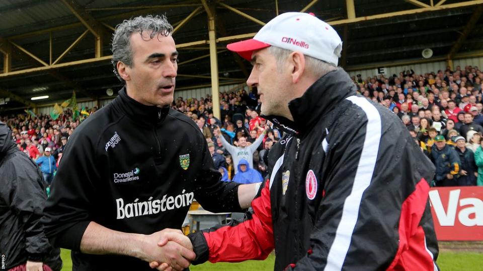 McGuinness and Harte pictured in May 2013