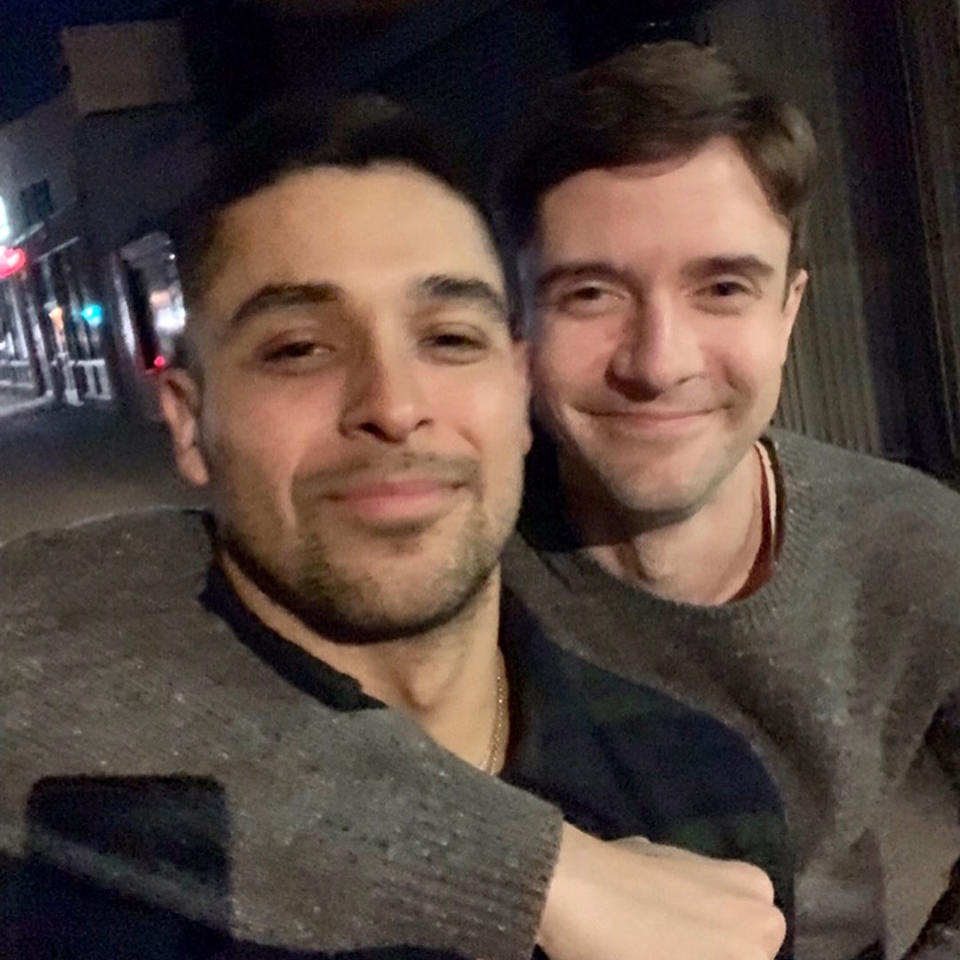 Topher Grace Posts Throwback with That '70s Show's Wilmer Valderrama