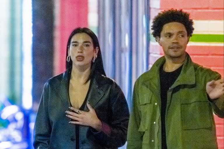 Dua Lipa y Trevor Noah cenaron juntos en Nueva York