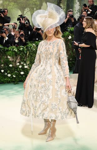 <p>Jamie McCarthy/Getty</p> Sarah Jessica Parker attends the 2024 Met Gala on May 6, 2024 in New York City.