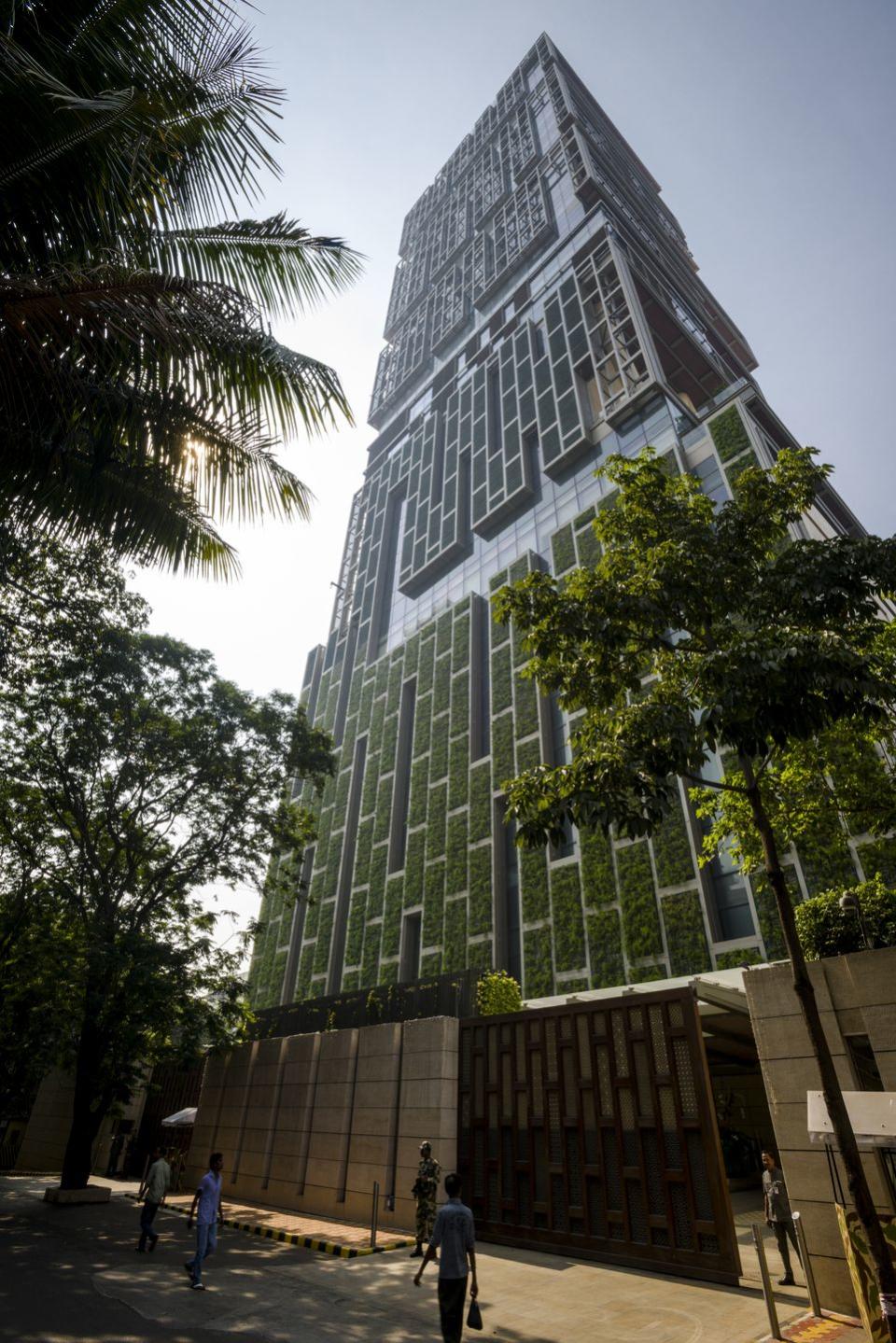 2) Antilia Tower, Mumbai