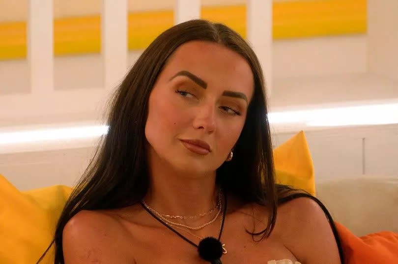 Jess White on Love Island