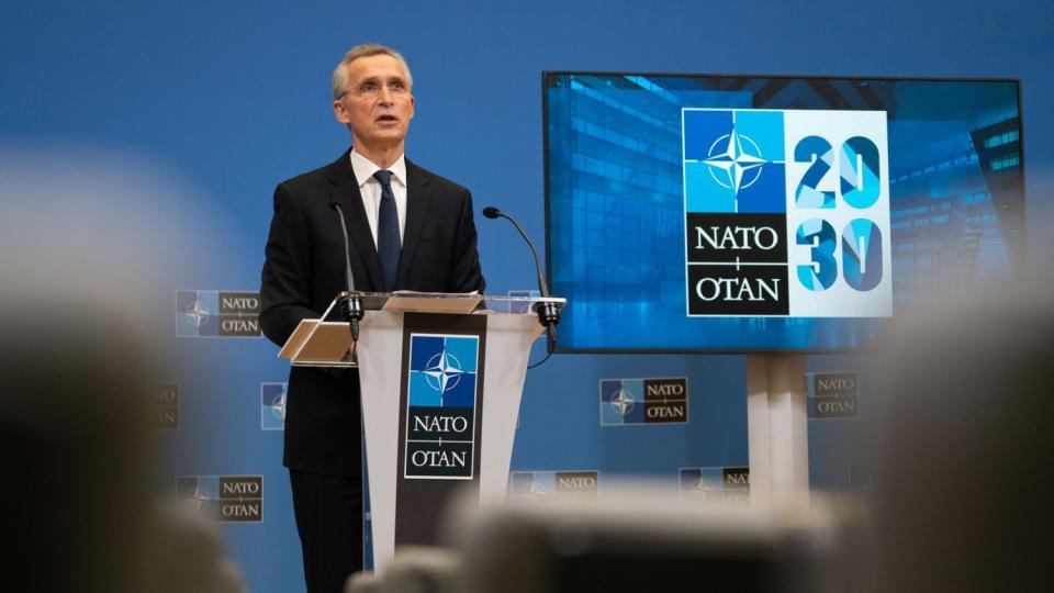 北大西洋公約組織（NATO）秘書長史托騰柏格（Jens Stoltenberg）。   圖：翻攝Jens Stoltenberg Twitter（資料照）