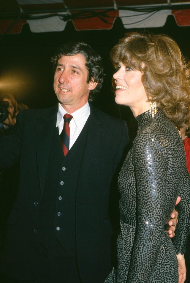 Braves owner Ted Turner, his wife Jane Fonda, and former President