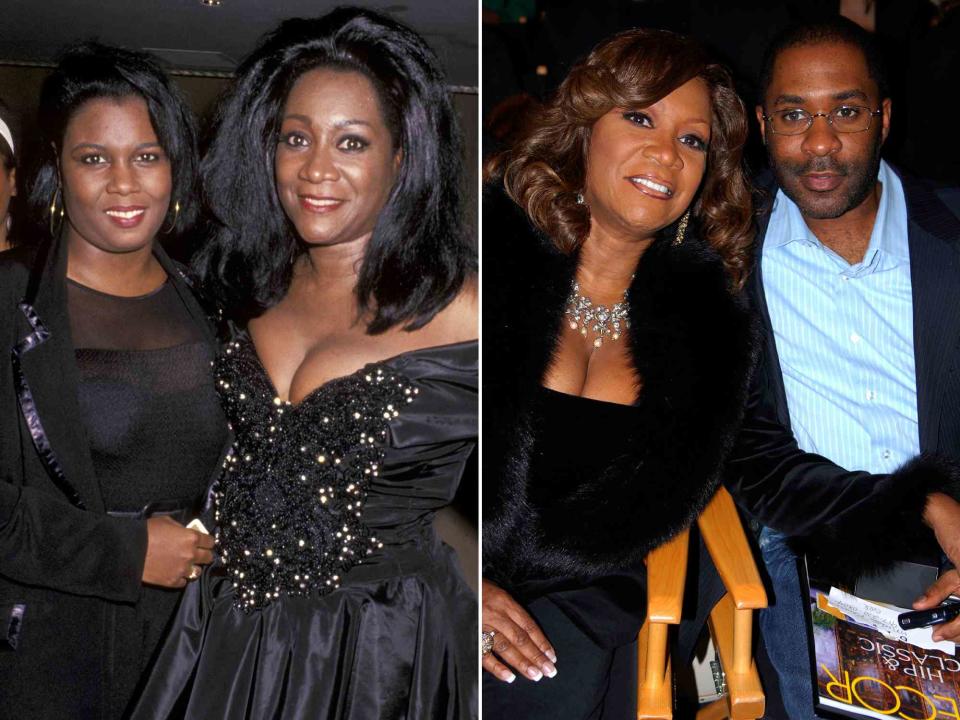 <p>Jim Smeal/Ron Galella Collection/Getty ; Shane Gritzinger/FilmMagic</p> Left: Patti LaBelle and Stacye Holte during Gala Tribute for Richard Pryor on September 7, 1991. Right: Patti Labelle and Zuri Labelle during Mercedes-Benz Fashion Week Fall 2007. 