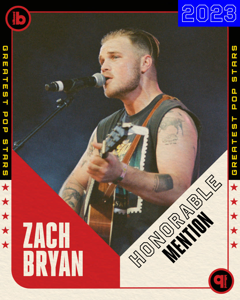 Greatest Pop Stars, Zach Bryan