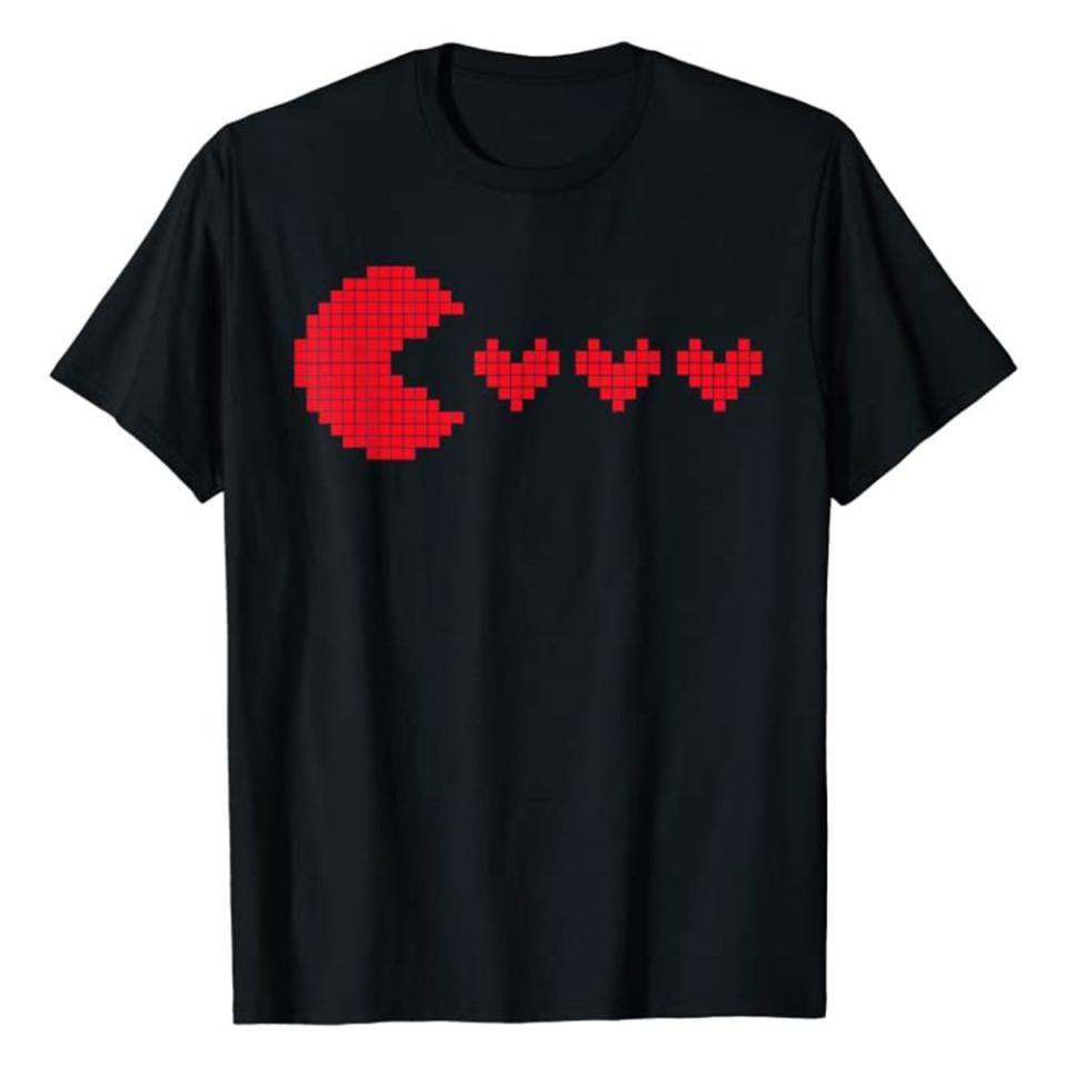 8) Pac-Man V-Day Shirt