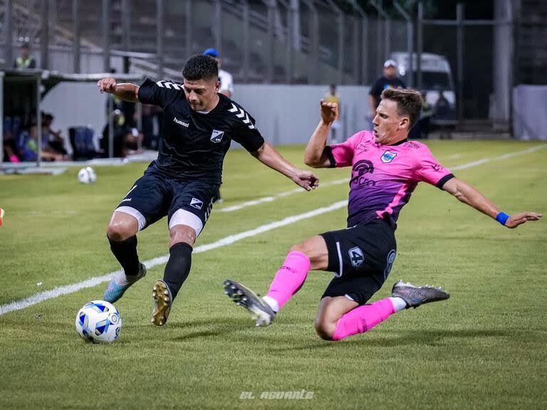 Juan Pablo Cabaña, delantero de Central Norte de Salta que surgió de las inferiores de Boca