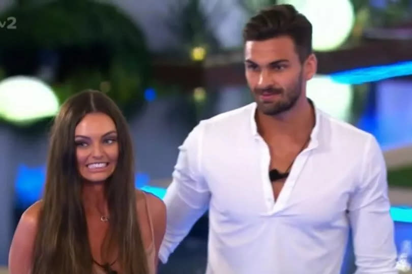 Adam Collard and Kendall Rae Knight on Love Island