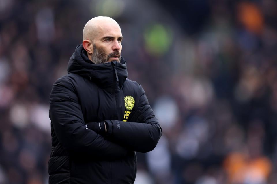 No1 target: Chelsea are closing in on the appointment of Leicester boss Enzo Maresca (Getty Images)