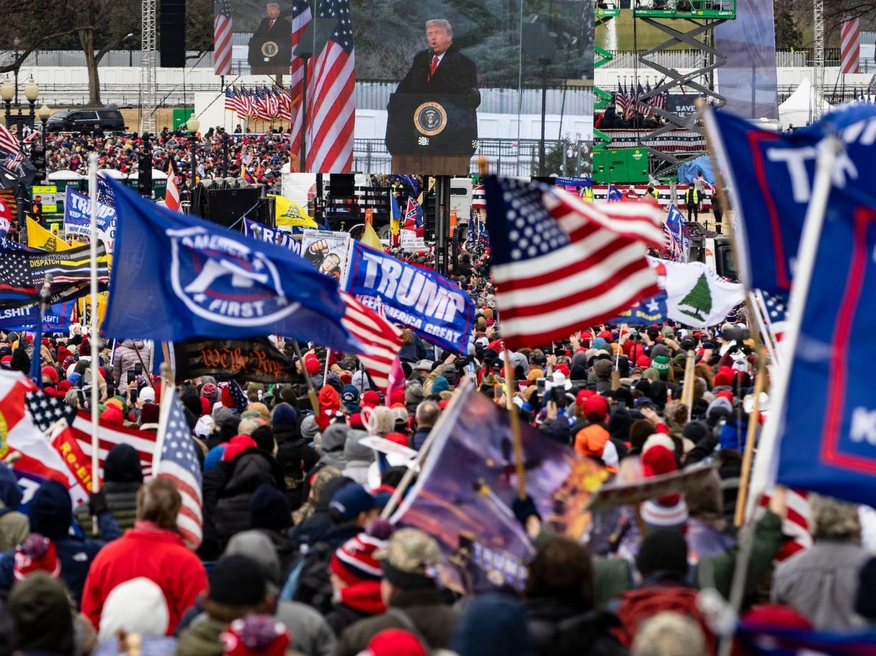 Trump rally at the Ellipse January 6