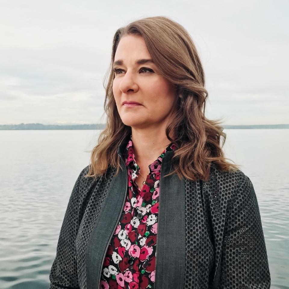 Portrait of Melinda Gates, photographed near her offices in Kirkland, WA, Feb. 14, 2017.