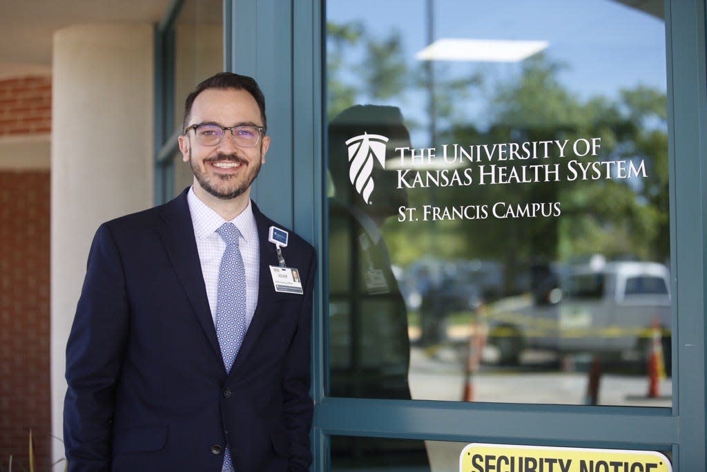 The University of Kansas Health System St. Francis Campus on April 1 announced Adam Meier as its chief nursing officer.