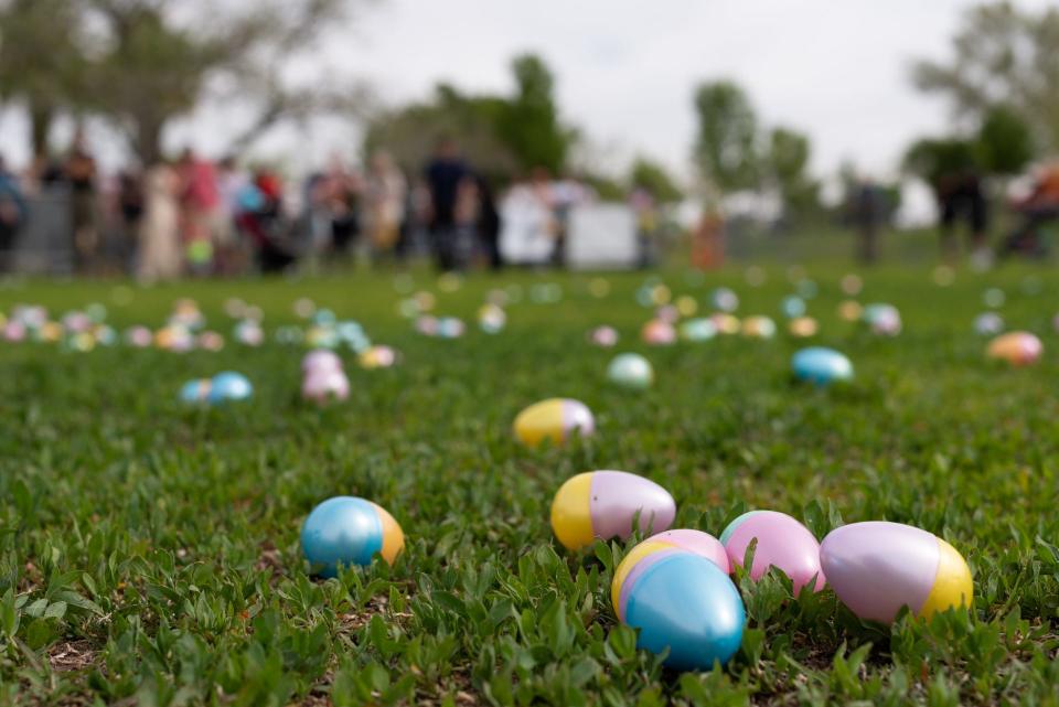 Bring your basket and join in one of these fun Easter egg hunts.