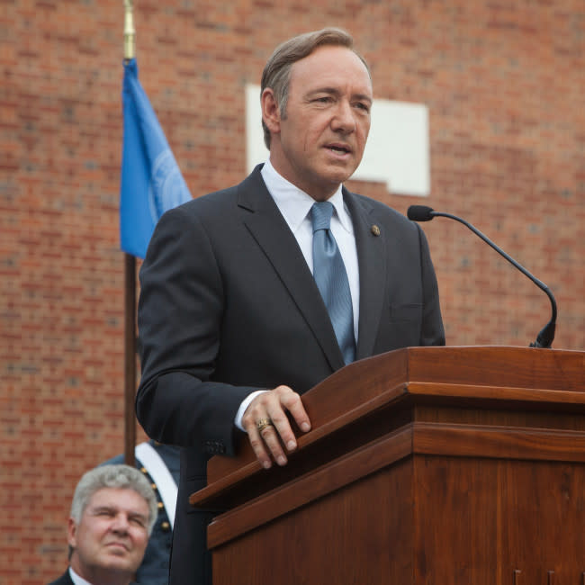 Kevin Spacey en 'House of Cards' credit:Bang Showbiz