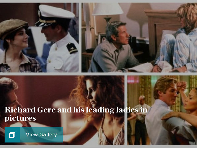 Richard Gere and his leading ladies in pictures