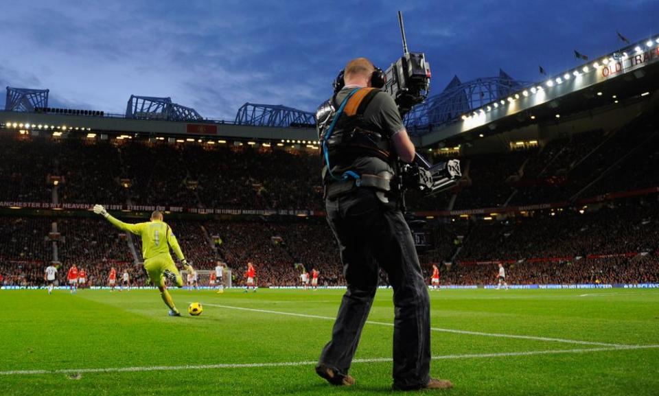 Premier League TV cameras